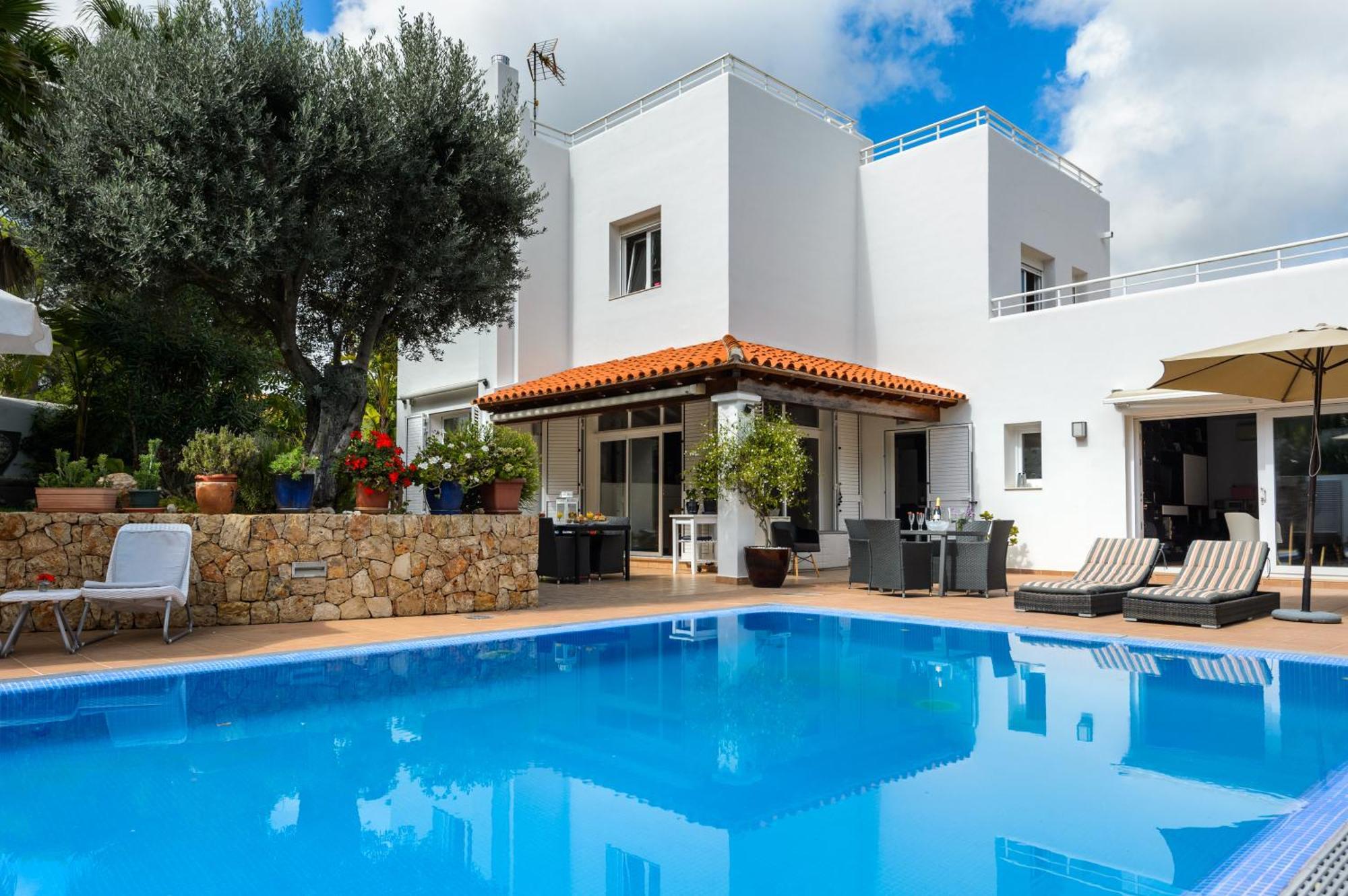 Villa Blanca Santa Eulalia Santa Eulària des Riu Kültér fotó